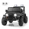 Olakids Ride On Truck, 12V Battery Powered Electric Vehicle For Kids With Remote Control, Bluetooth, Power Display, Led Lights, Music Player, Ride On Toy For 3+ Boys Girls (Black)