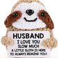 MBL Husband Gifts for Birthday Anniversary - Funny Handmade Crochet Sloth Birthday Christmas Stocking Stuffers Xmas Holiday Roma