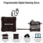 Sincecam 60KG High Torque RC Servo,Waterproof Digital Coreless Steering Servos,Programmable,Reinforced Steel Helical Gears,All A