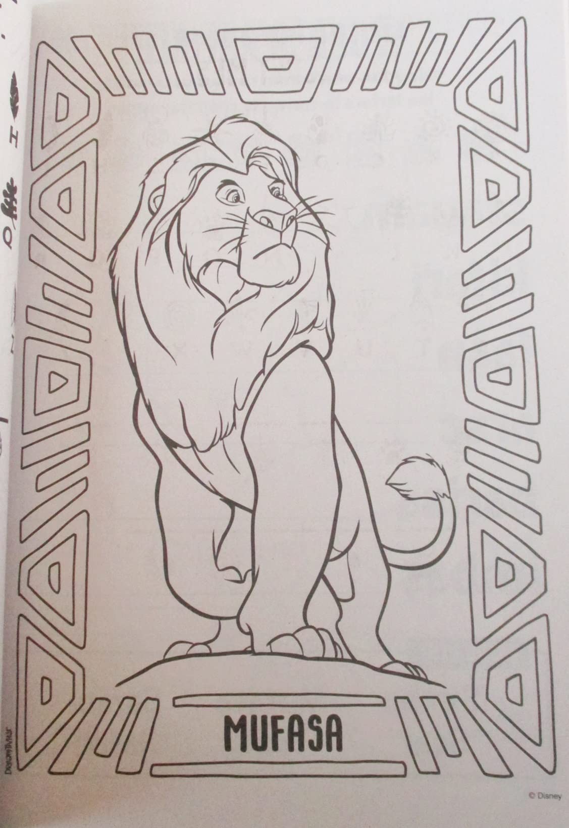 The Lion King Coloring And Activity Book Colortivity ''Wild Fun'' - 80 Pages