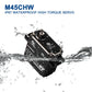 FLASH HOBBY 45KG Coreless Servo 8.4V High Torque Full Metal Gear Servo, IP67 Waterproof Steering RC Servo with Control Angle 360