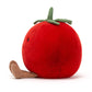 Jellycat 7.5 Amuseables Tomato Plush Toy - Red Vegetable Stuffed Animal - Fun Gift Idea for Kids