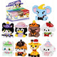 Timchess Mini Animals Building Block Sets, 9 Style Cute Miniature Dog Cat Giraffe Tiger Capybara Figurine Toys, Micro Building B