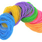 Zugar Land 80s Colorful Neon Jelly Bracelets (7'') Child Size. Retro Rock Pop Star Rainbow Diva Disco Gel Bands (1 Pack - 144 Pc
