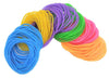 Zugar Land 80s Colorful Neon Jelly Bracelets (7'') Child Size. Retro Rock Pop Star Rainbow Diva Disco Gel Bands (1 Pack - 144 Pc