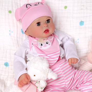 Babeside Realistic Baby Doll Eyes Open & Close - Bailyn, 20 Inch Reborn Baby Dolls With Toy Accessories Gift Set For Boys Girls Kids Age 3+