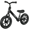 Bobike Toddler Balance Bike Toys For 2 To 5 Year Old Girls Boys Adjustable Seat And Handlebar No-Pedal Training Bike Best Gifts For Kids (Black)