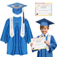 Kindergarten Graduation Cap And Gown - 2025 5-In-1 Preschool Graduate Set, Includes: Gown, Next Stop 1St Grade Cap, Graduate Sto