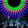 JYlanglin 156 Pack LED Foam glow sticks, glow sticks for wedding with 3 Modes Colorful Flashing, Glow Stick Bulk Party Pack for 