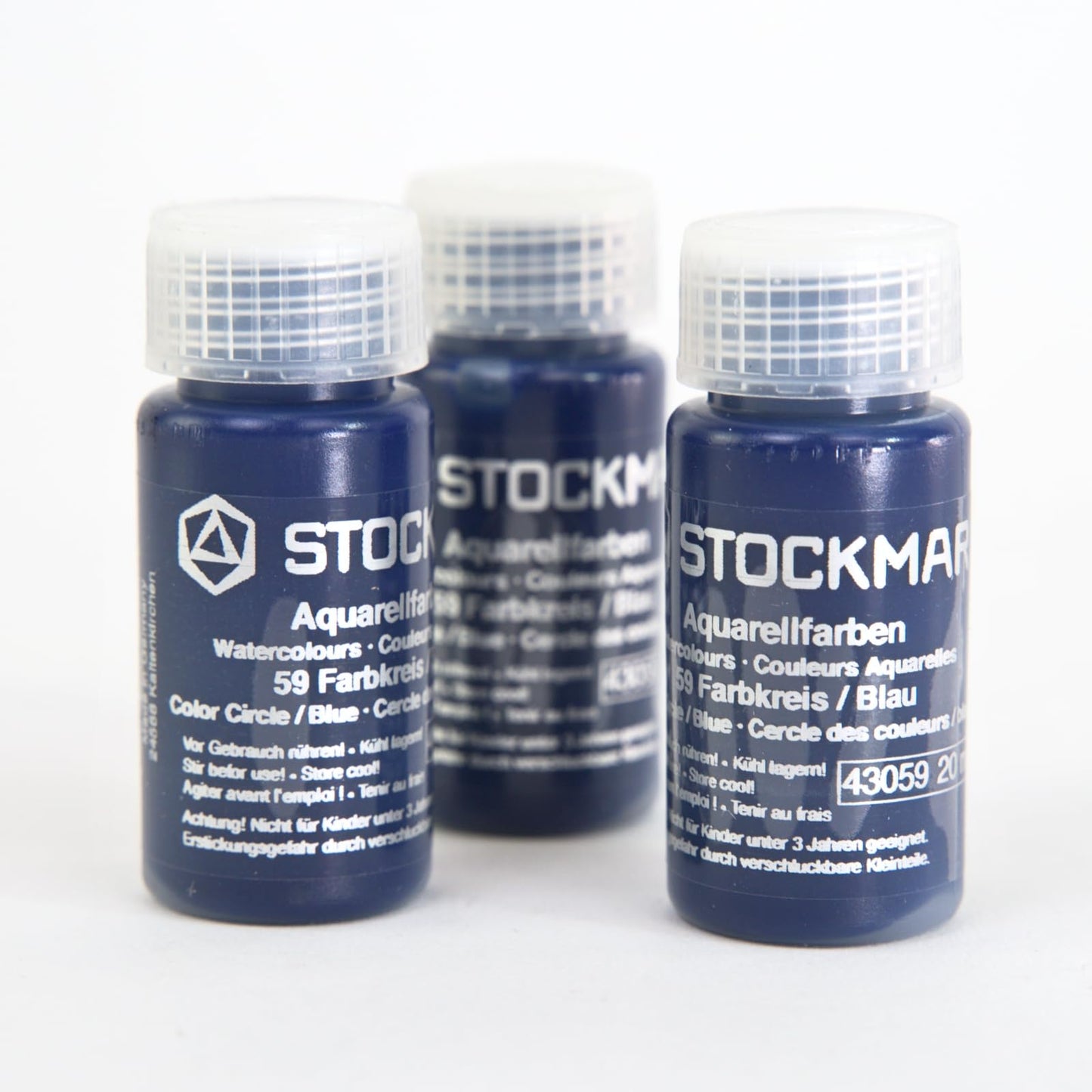 Stockmar Circle Color Watercolor Paint: Blue, 20ml