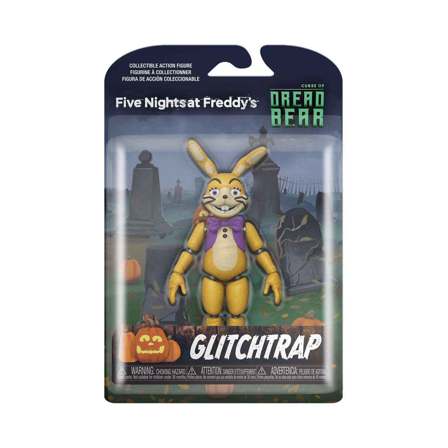 Funko Pop Action Figure: Five Nights At Freddy'S Dreadbear - Glitchtrap, Multicolor (56187)