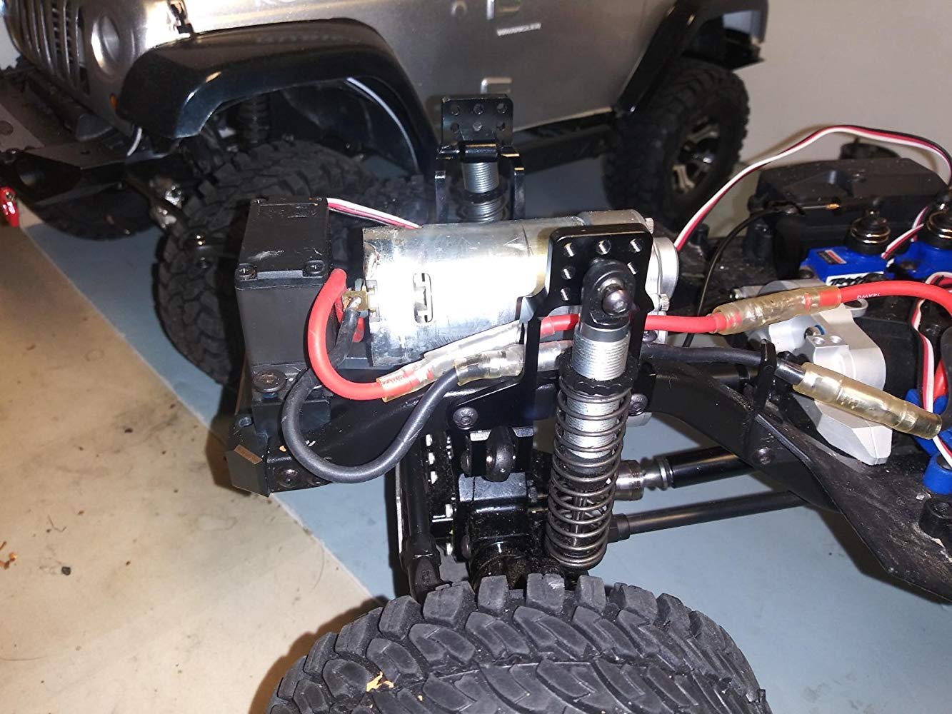 1/10 RC Aluminum Front/Rear Shock Tower Hoops Bracket Mount for TRX-4