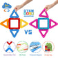 Coodoo Upgraded Magnetic Blocks Tough Tiles Stem Toys For 3+ Year Old Boys And Girls Learning By Playing Games For Toddlers Kids, Compatible With Major Brands Building Blocks - Starter Set