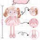 LeyaDoll Soft Baby Doll Toy, 12'' Princess Starlet, Polyester, Perfect Gift for 1-Year-Old Girls, Toddler Plush Toy