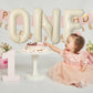 40 Inch Cream Letter Balloons, Large P Letter Balloons Foil Helium Balloons, Mylar Big Single Alphabet P Balloons, Cream Balloon