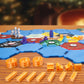 Custom Civilizations for Catan Board Game | Replacement Player Sets | Settlers Pieces | Base Cities Settlements Roads | 3D Printed | (Rome Base Set)