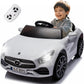 BCARORUR Licensed Mercedes-Benz CLS 350 12V Ride On Car Truck for Kids, Ride on Toys for Toddlers w/Parent Control, Spring Suspe