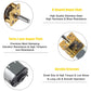 Alinan 2pcs 6V 500RPM N20 High Torque Speed Reduction Geared Motor with Metal Gearbox Motor for Smart Car DIY RC Toys