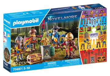 Playmobil My Figures Knights of Novelmore - Multicolor Plastic Model 71487