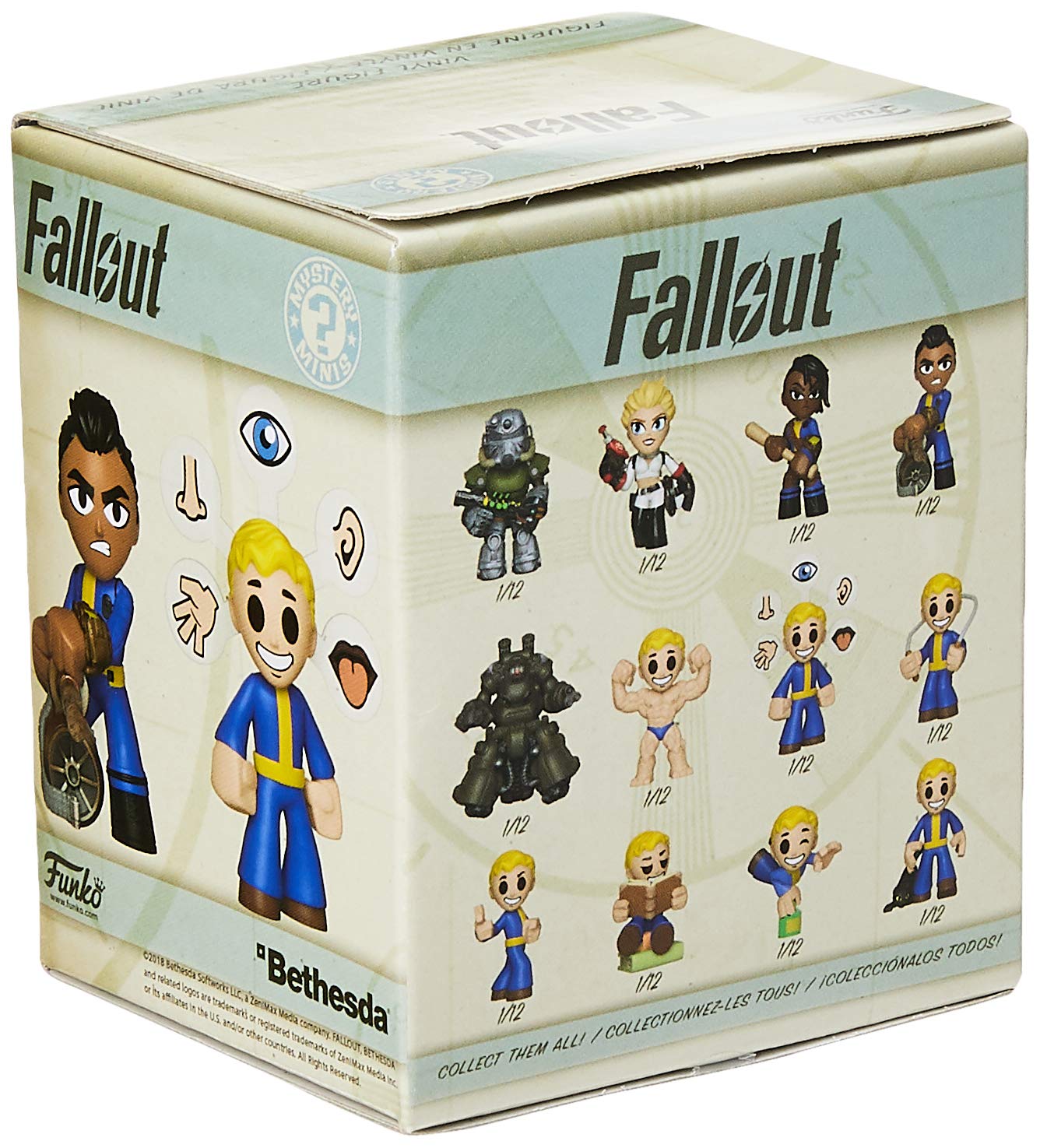 Funko Mystery Mini: Fallout (One Random Figure Per Purchase)