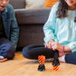 Cyhdddr 2Pcs Spiral Cone Fidget Toy Set - 3D Printed Stress Relief, Mini Pyramid Design, Plastic, Cone & Cylinder Color