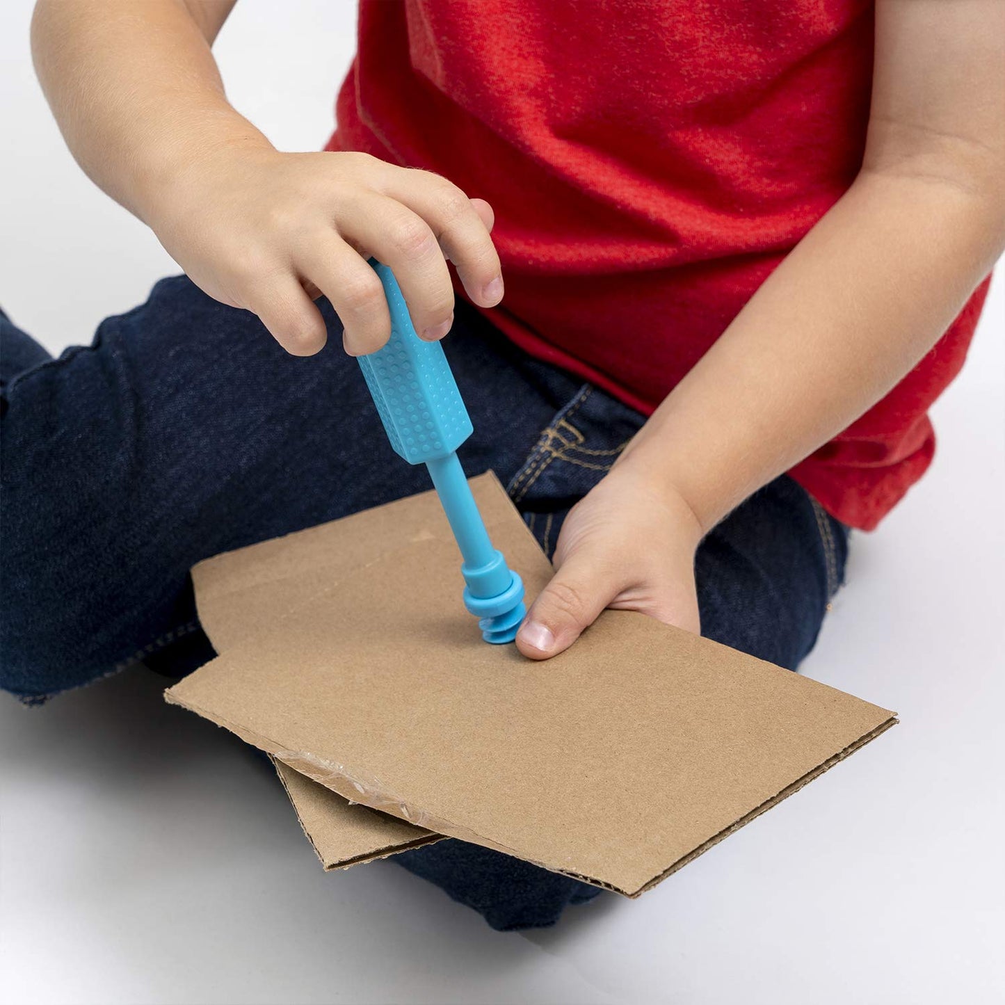 JumpOff Jo - Cardboard Construction Kit - 36 Screws, Screwdriver, Cardboard Saw - STEM, Montessori Toys Building Sets, Creative