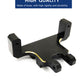 HOPLEX RC Servo Mount Bracket Brass Steering Servo Mount Bracket for ES08MA II Servo Upgrade Parts for Axial SCX24 RC Car Crawle