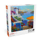 Buffalo Games Mikki Senkarik Seaside Happiness 300 Piece Jigsaw Puzzle, Large Size, Multicolor, Model 22704, Perfect for Game Nights