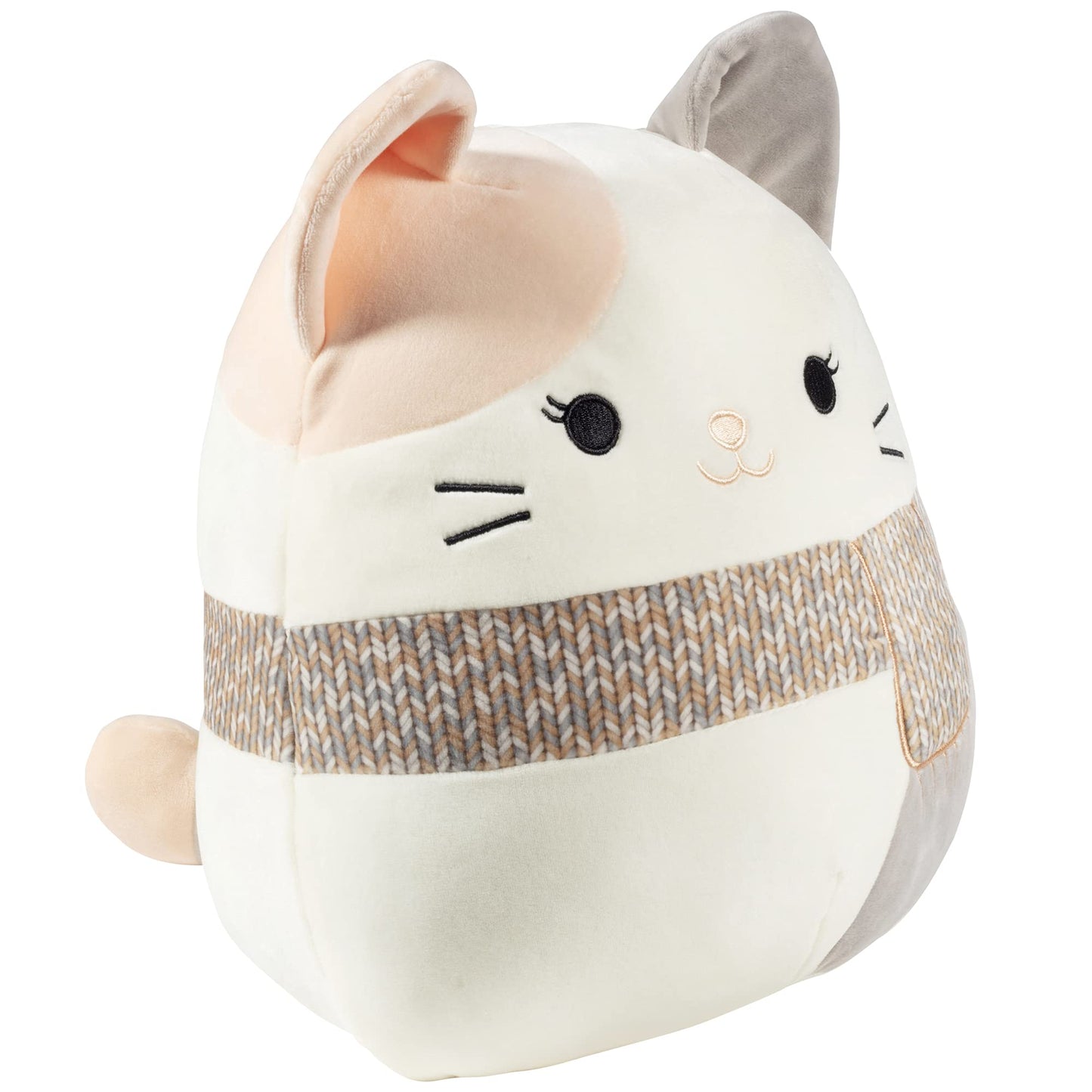 Squishmallows 12-Inch Camette The Cat - Official Jazwares Plush - Collectible Soft & Squishy Kitty Stuffed Animal Toy - Add To Your Squad - Gift For Kids, Girls & Boys