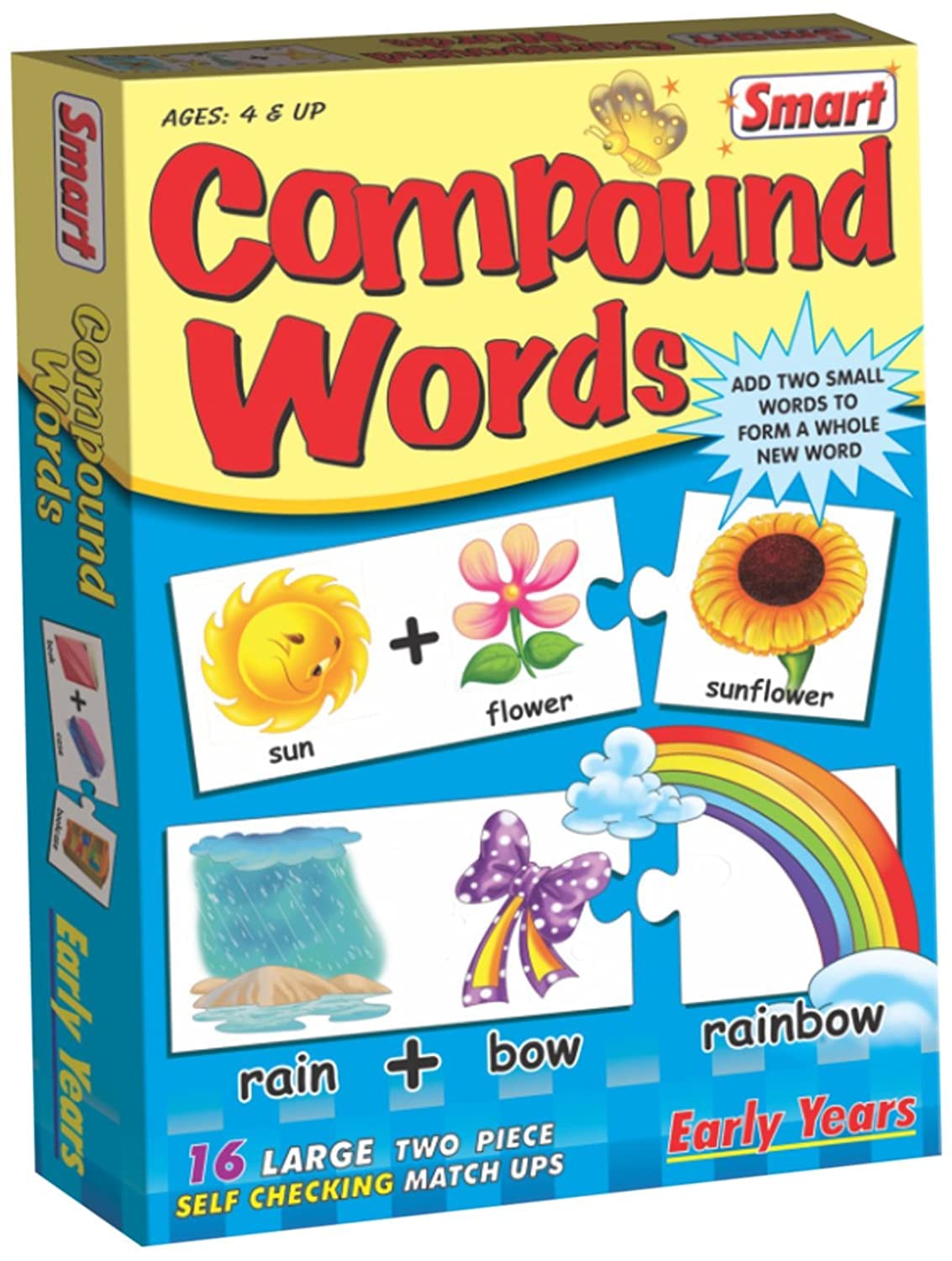 Smart Compound Words  Kids, Multicolor