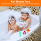 Bath Toy Set- 16 Pcs Slicone Sucker Toys For Kids, Sensory Toys For 3 4 5 6 7 Year Old Boys Girls Stress Release Toys Travel Toy