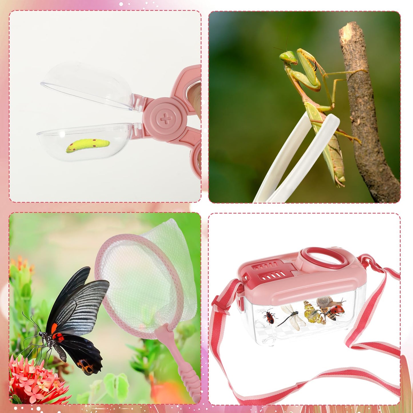 3 Sets Bug Catcher Kit For Kids Outdoor Exploration Kit Kid Summer Toys Nature Explorer Kit Bug Collection Kit With Insect Catch