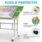 Jigsaw Puzzle Table 1500Pcs,Puzzle Table With Legs And Storage Pocket,5 Adjustable Up Level Puzzle Tables For Adults With Drawer