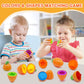 Moontoy 12Pcs Toddler Carrot Matching Eggs Easter Toys For 1 2 3 Year Old Party Favors Educational Shape Sorter Montessori Senso