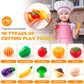 Tigerhu 26PCS Play Kitchen Accessories, Kitchen Pretend Play Cooking Toys w/ Stainless Steel Cookware, Apron & Chef Hat,Pots and