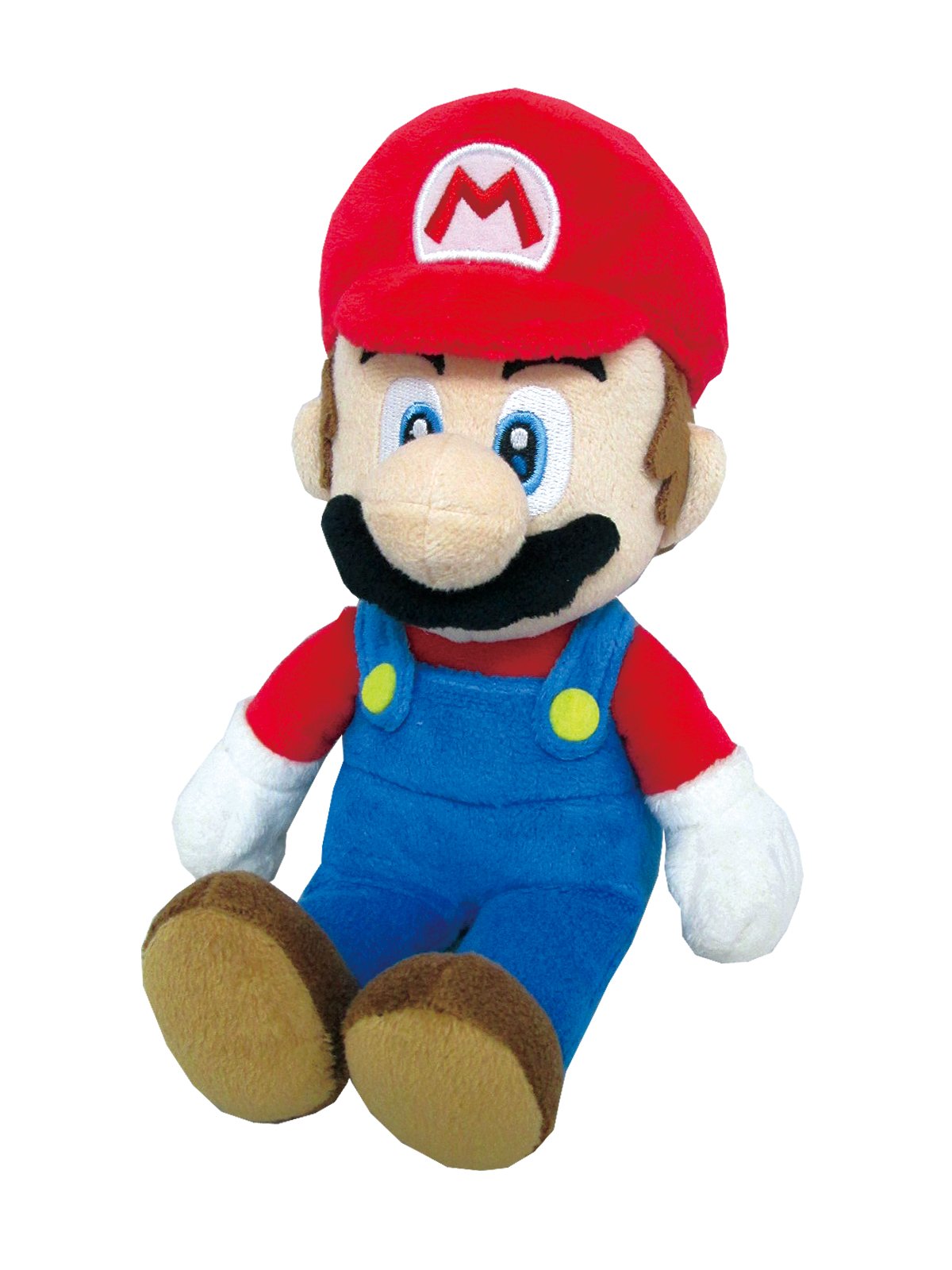 Little Buddy Super Mario All Star Collection 1414 Mario Stuffed Plush, Multicolored,9.5''