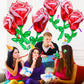 37'' Red Rose Balloons Romantic Decorations Special Night For Valentines Day Anniversary Bridal Wedding Baby Shower Graduation B