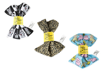 Baby Paper Original Crinkle And Sensory Toy For Babies And Infants | 3 Pack - Farm, Cat Dog, Cheetah | Non-Toxic, Washable | For