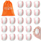 Lovestown 20Pcs Baseball Stress Balls, 2.5Inch Mini Foam Baseballs Mini Sports Squeeze Balls Soft Baseball Toys For School Carnival Reward Sports Theme Party