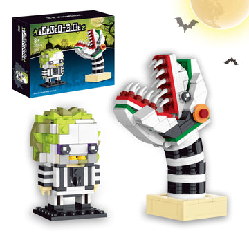 Horror Figure Toy Building Set Compatible With Lego Christams For Adutls,Halloween Toy For Boys And Girls 12 Years Up 396 Pcs