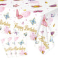 Tiamon 3 Pack Butterfly Tablecloth Birthday Party Decorations Plastic Waterproof Table Covers Rectangular Disposable Decor 108 x