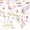 Tiamon 3 Pack Butterfly Tablecloth Birthday Party Decorations Plastic Waterproof Table Covers Rectangular Disposable Decor 108 x