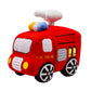 Baboli Soft Fire Engine Stuffed Special Vehicle Plush Fire Truck Cuddly Rescue Vehicle Toy Sweet Gifts For Kids Present For Birt