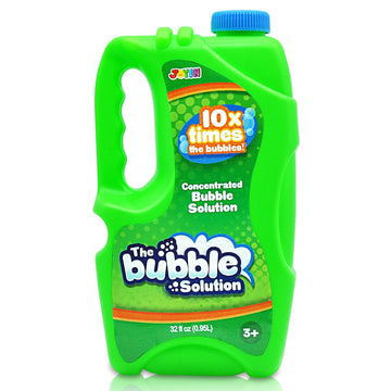 Joyin 32 Oz Concentrated Bubble Solution (Green) For Kids, Boys And Girls Summer Game, Party Favors, Summer Outdoor Fun, Pretend