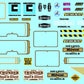 Amt Autocar Dump Truck - 1/25 Scale Model Truck Kit - Buildable Vintage Vehicle For Kids And Adults