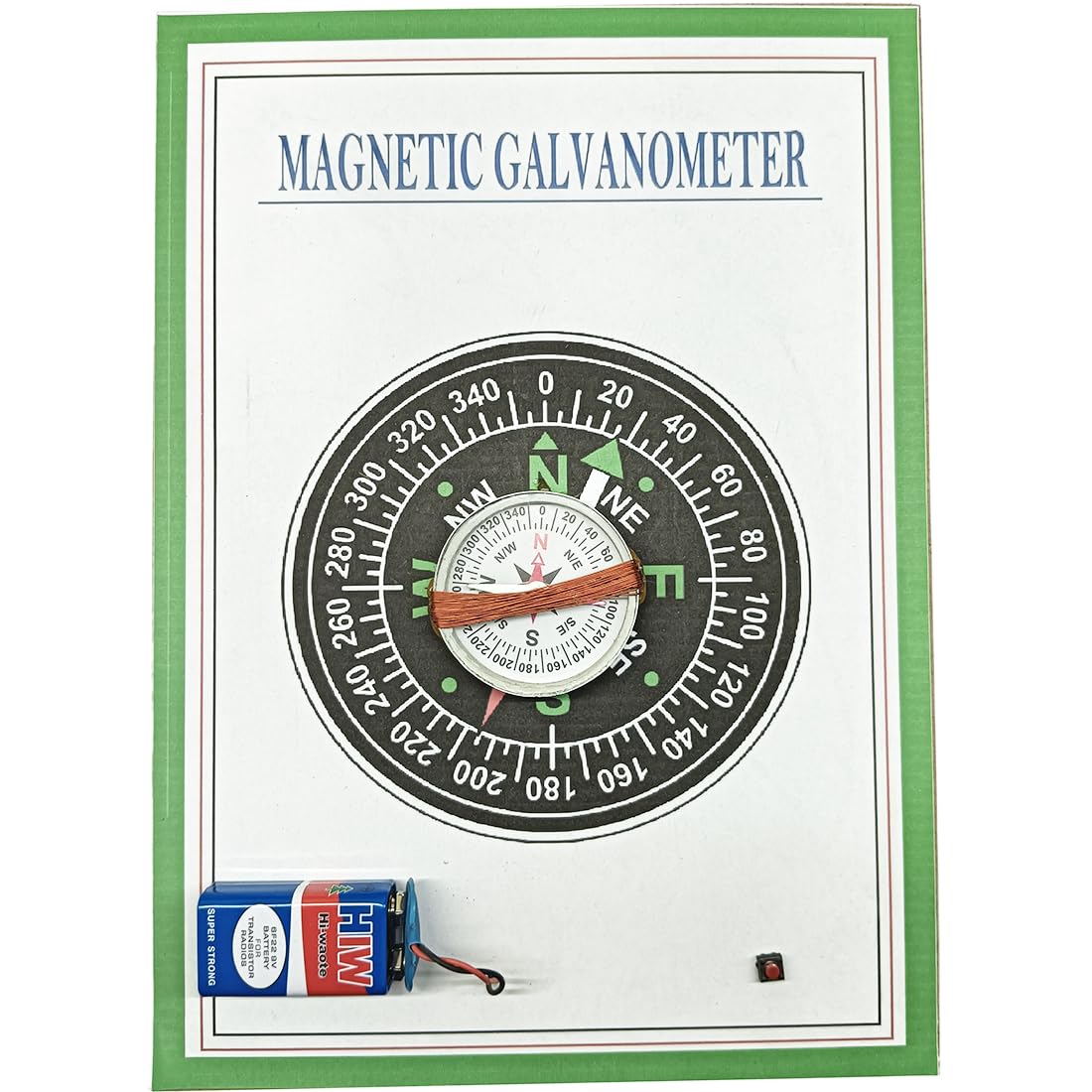 Galvanometer Working Model & Project  Current Detection Physics Science Kit For School & College Students | Stem Educational Le