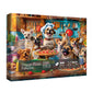 Dog Puppy Pizza Puzzles For Adults 1000 Pieces, Food Kitchen Jigsaw Puzzle, Animals Funny Puzzles