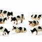 Kids Globe 8 Friesian Cattle