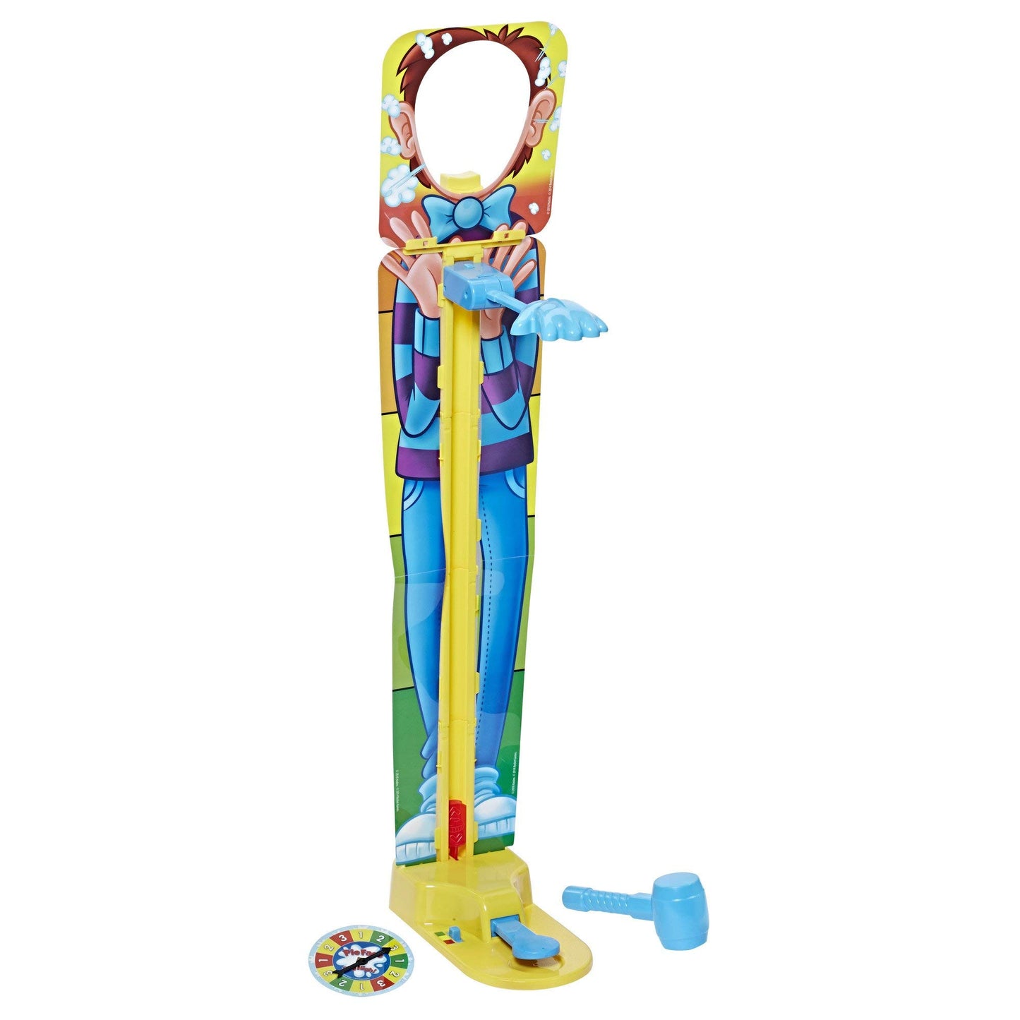 Hasbro Gaming Pie Face Sky High Game, Plastic, Brown, Model C2130, Ages 5-99