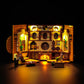 Hilighting Upgraded Led Light Kit For Lego Hufflepuff House Banner Building Set, Compatible With Lego 76412, Gift Idea For Boys,